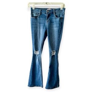 Squeeze Kids Blue Distressed Jeans